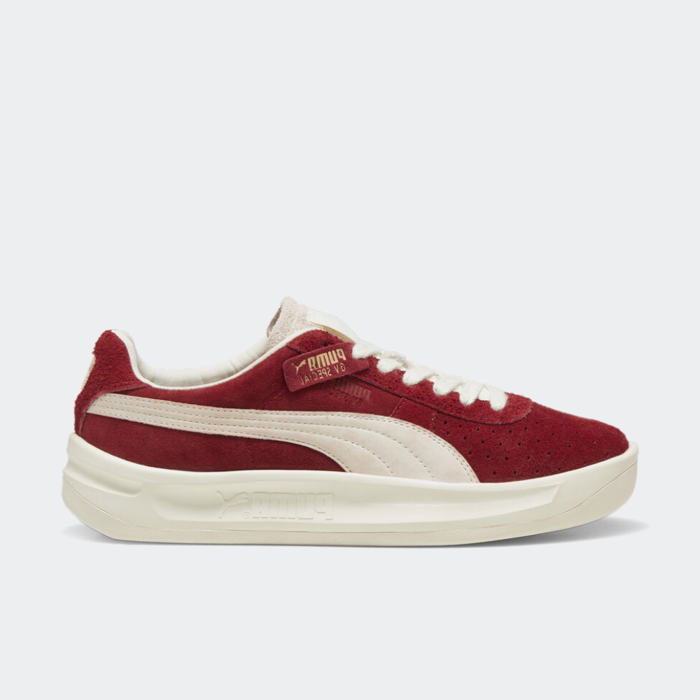 PUMA SUEDE SPLIT INTENSE RED 国内発送 PUMA スニーカー SUEDE SPLIT（プーマ スウェード スプリット